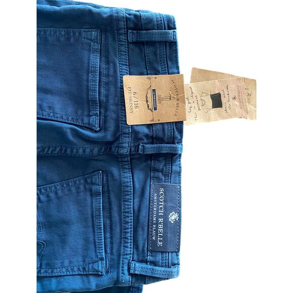 New with Tags Girls Skinny Jeans Scotch R’Belle size 6 - Picture 6 of 10